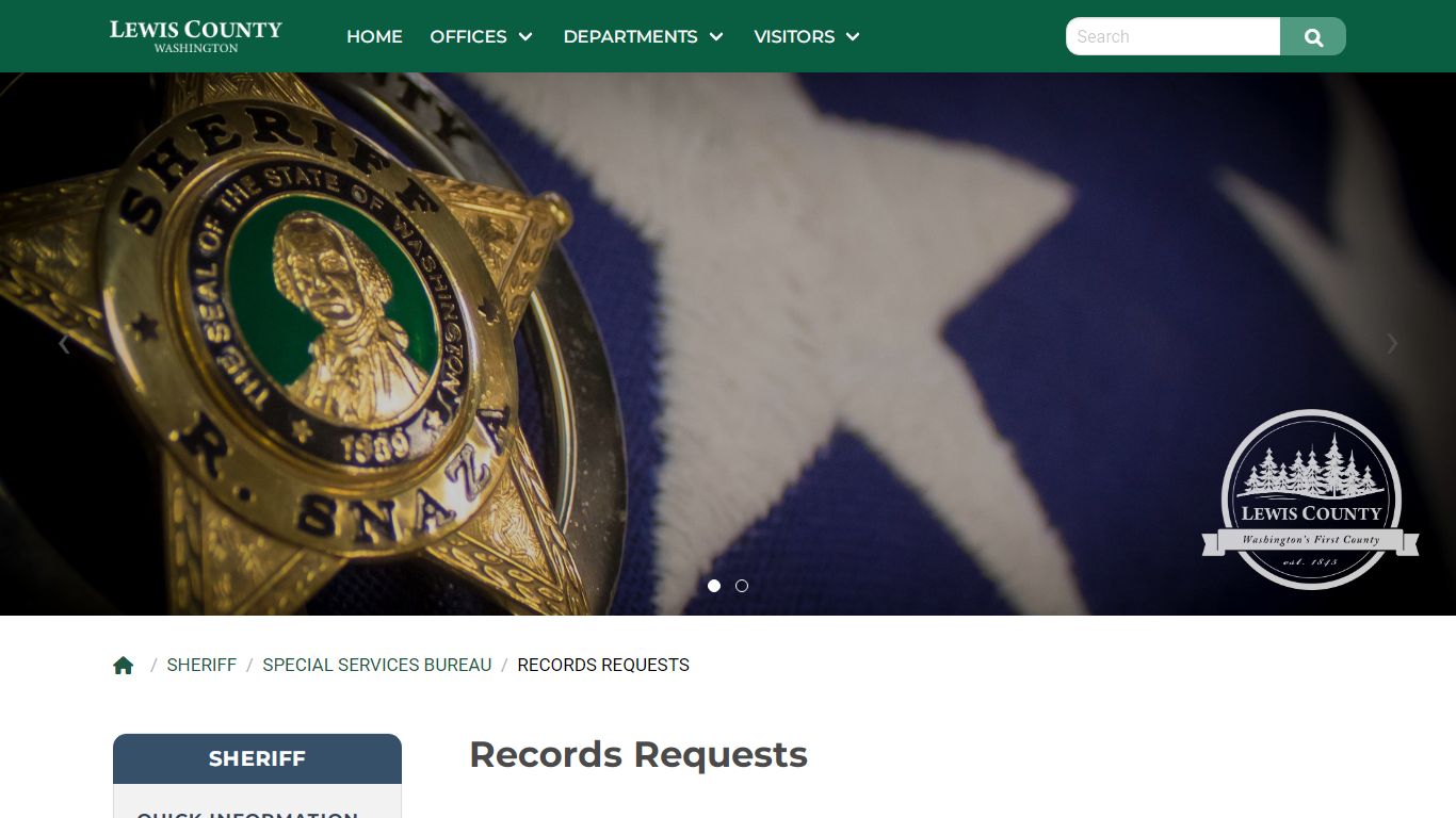 Records Requests - Lewis County Wa